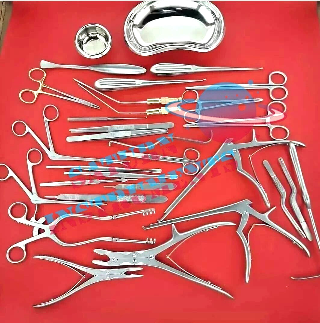 Neuro Spinal Surgery Surgical Orthopedic Instruments 20 Pcs Set Best Quality Set