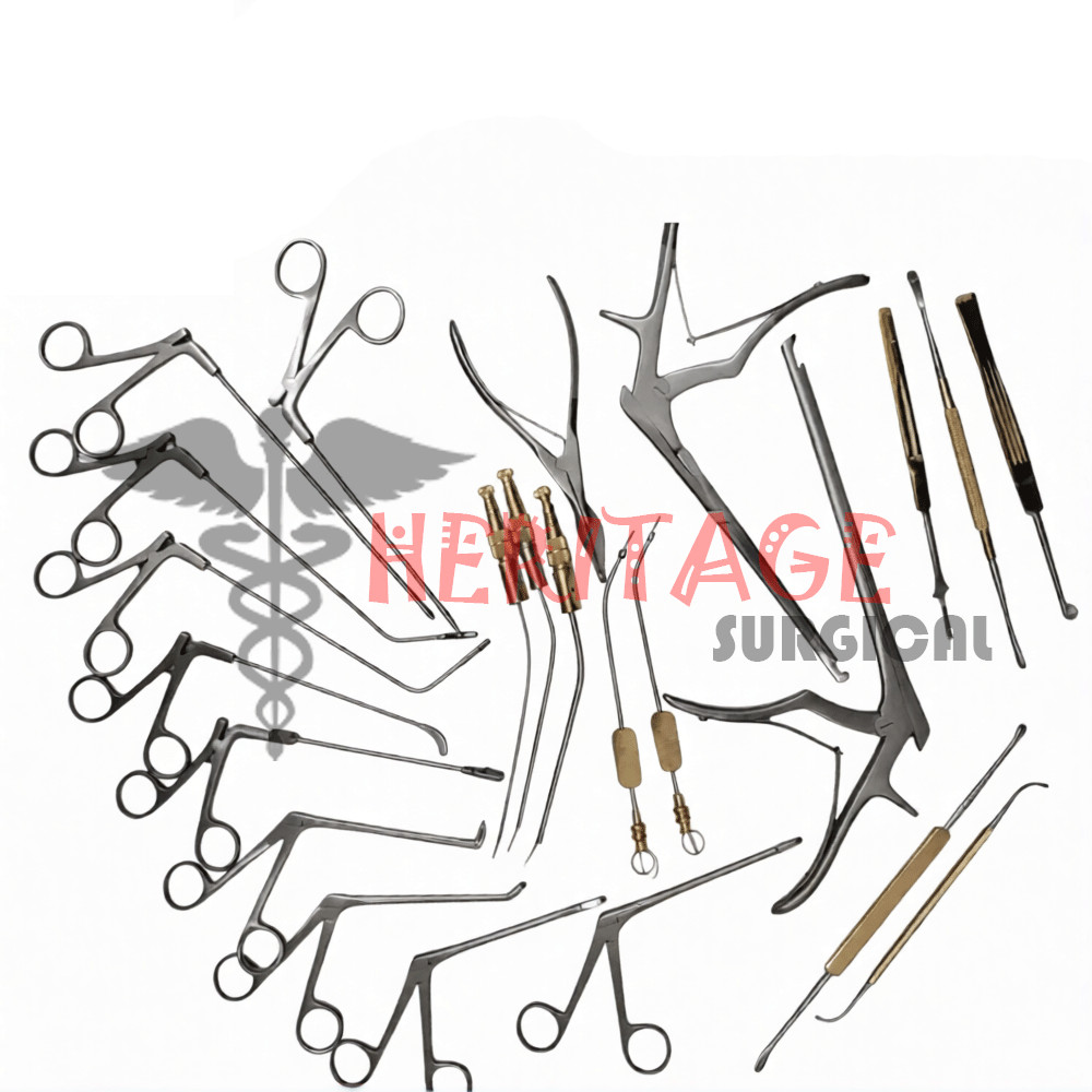 Fess Instruments Set Endoscopic Sinus Surgery ENT Instruments German Steel