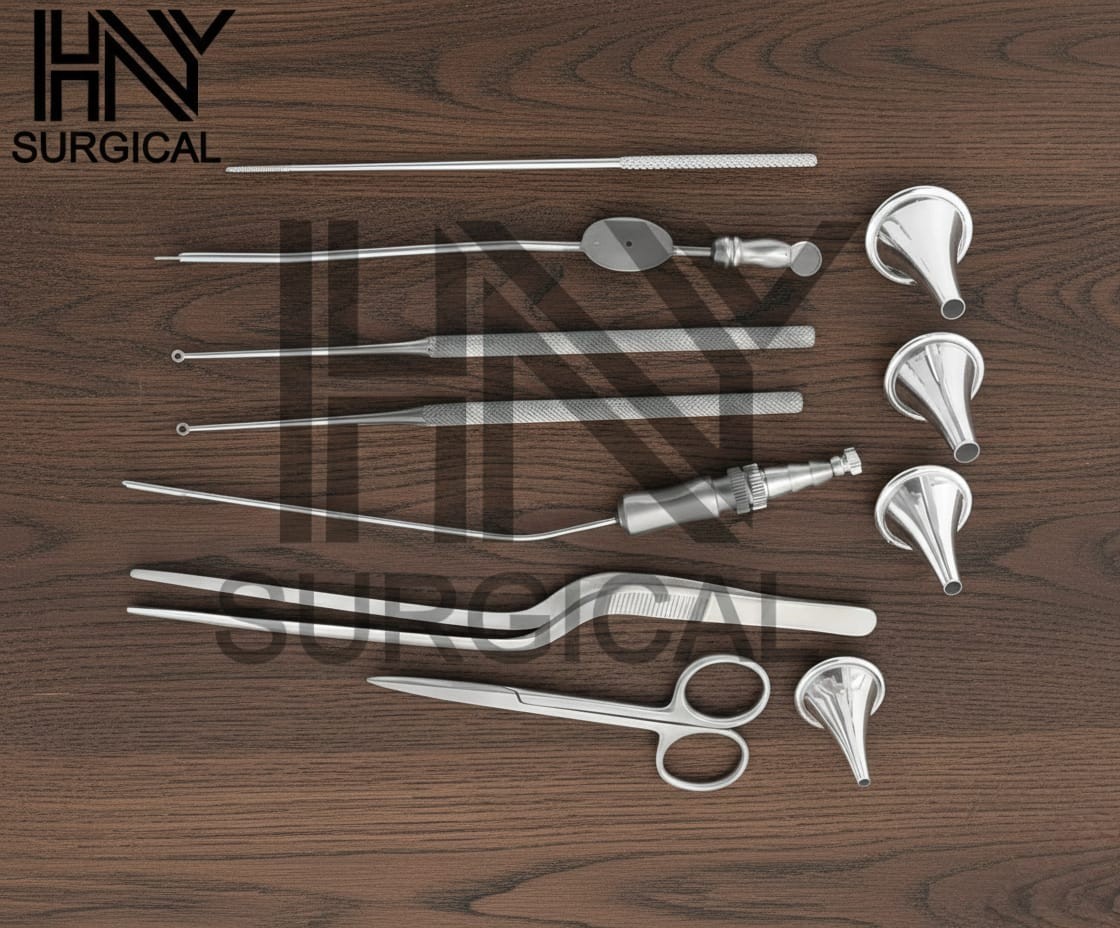 Myringotomy Instruments Set Of 11 Instruments For ENT Myringoplasty Surgical