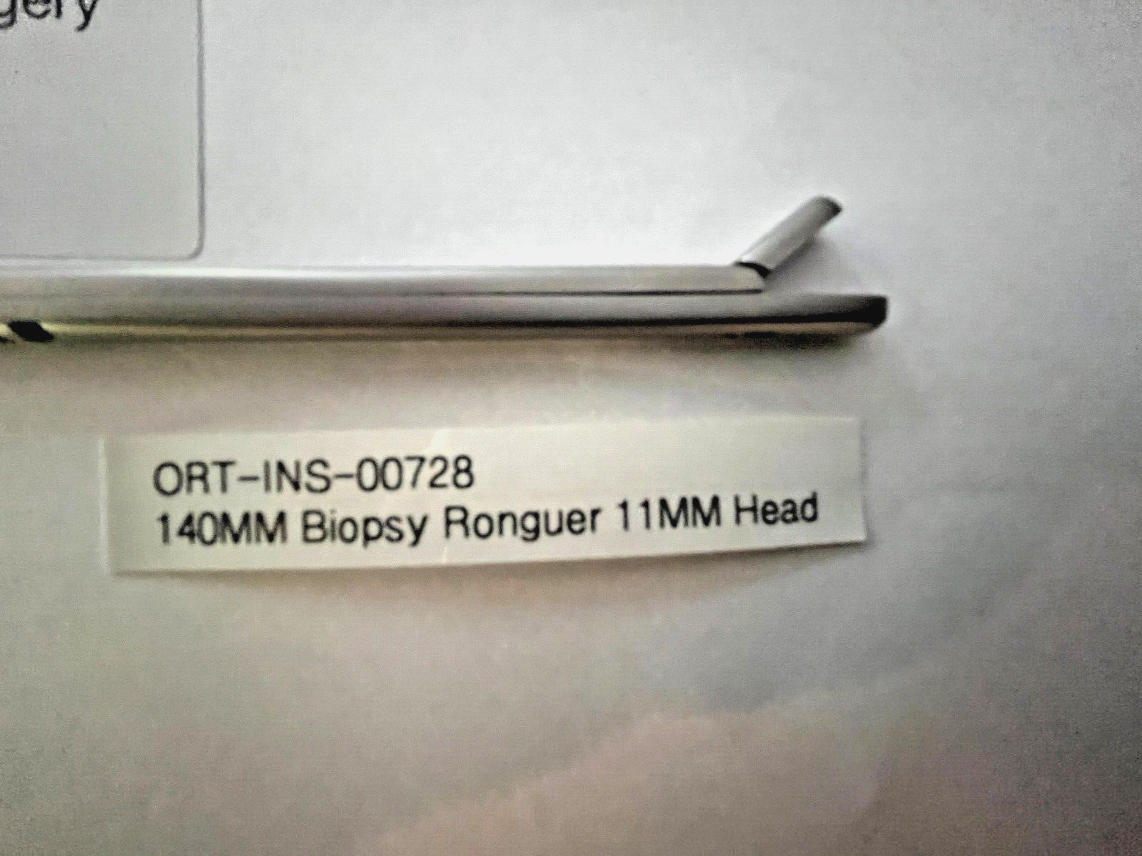 140MM Biopsy Rongeur 11MM Head