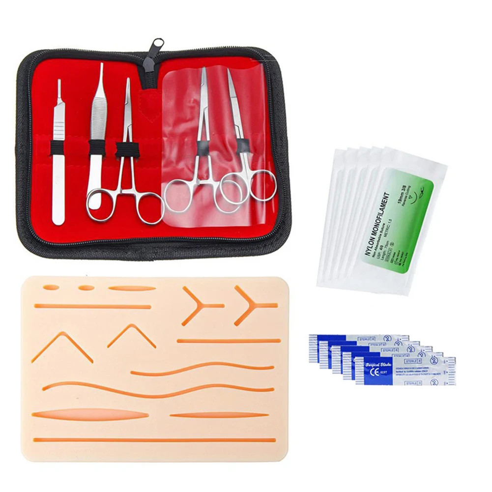 Suture Practice Kit for Medical Students – 1-4 Set Surgical Training Tools