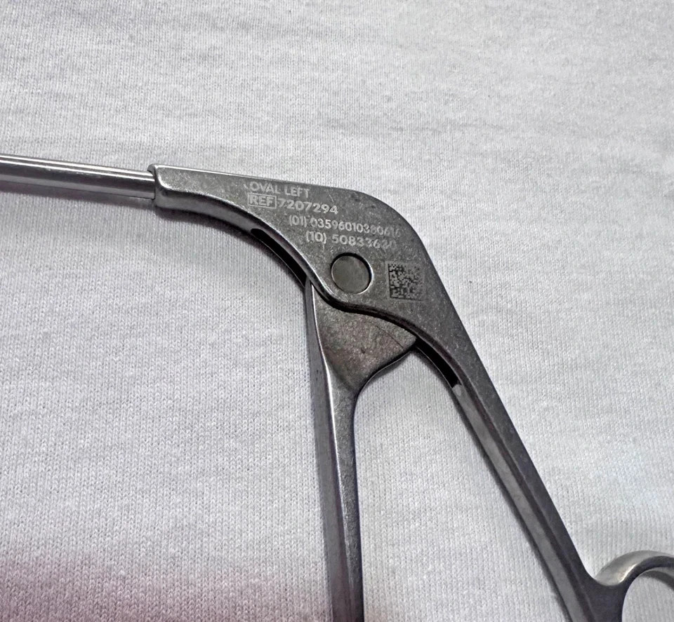 Acufex 7207201 Oval Straight Punch Forcep Arthroscopy Used but we made new look