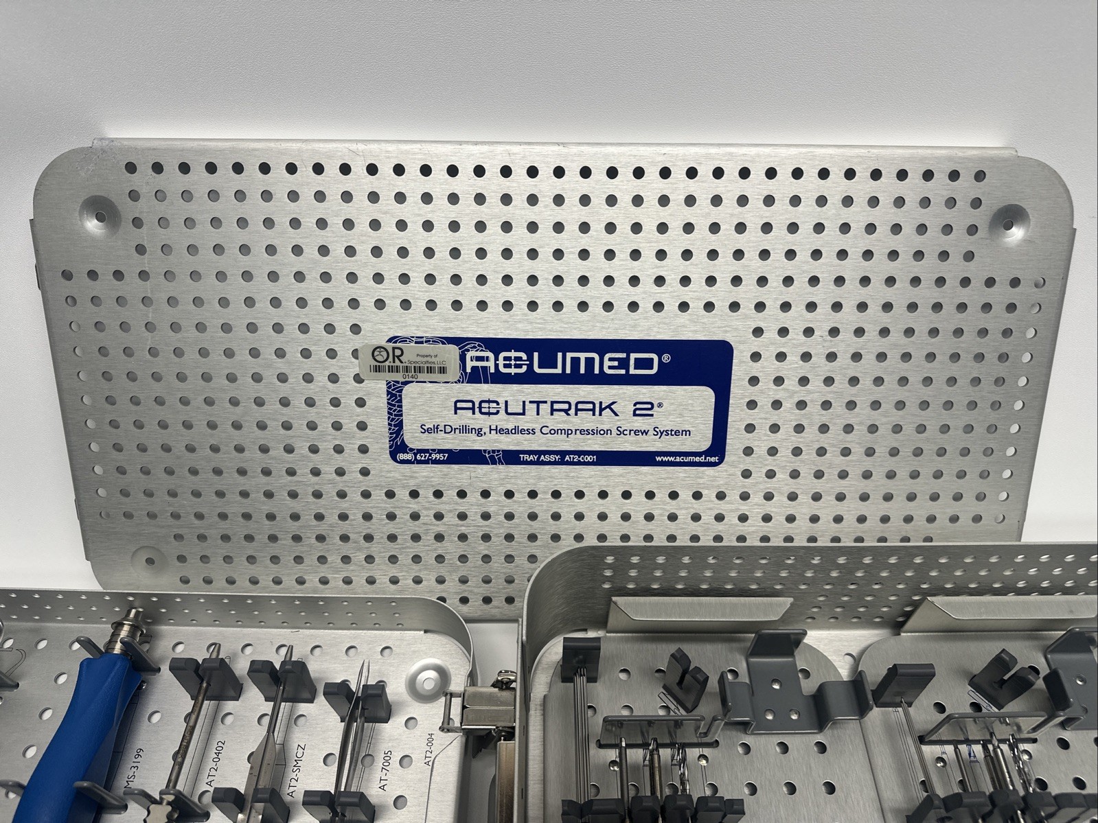 Acumed AT2-001 Acutrak 2 Self Drilling, Headless Compression Screw System