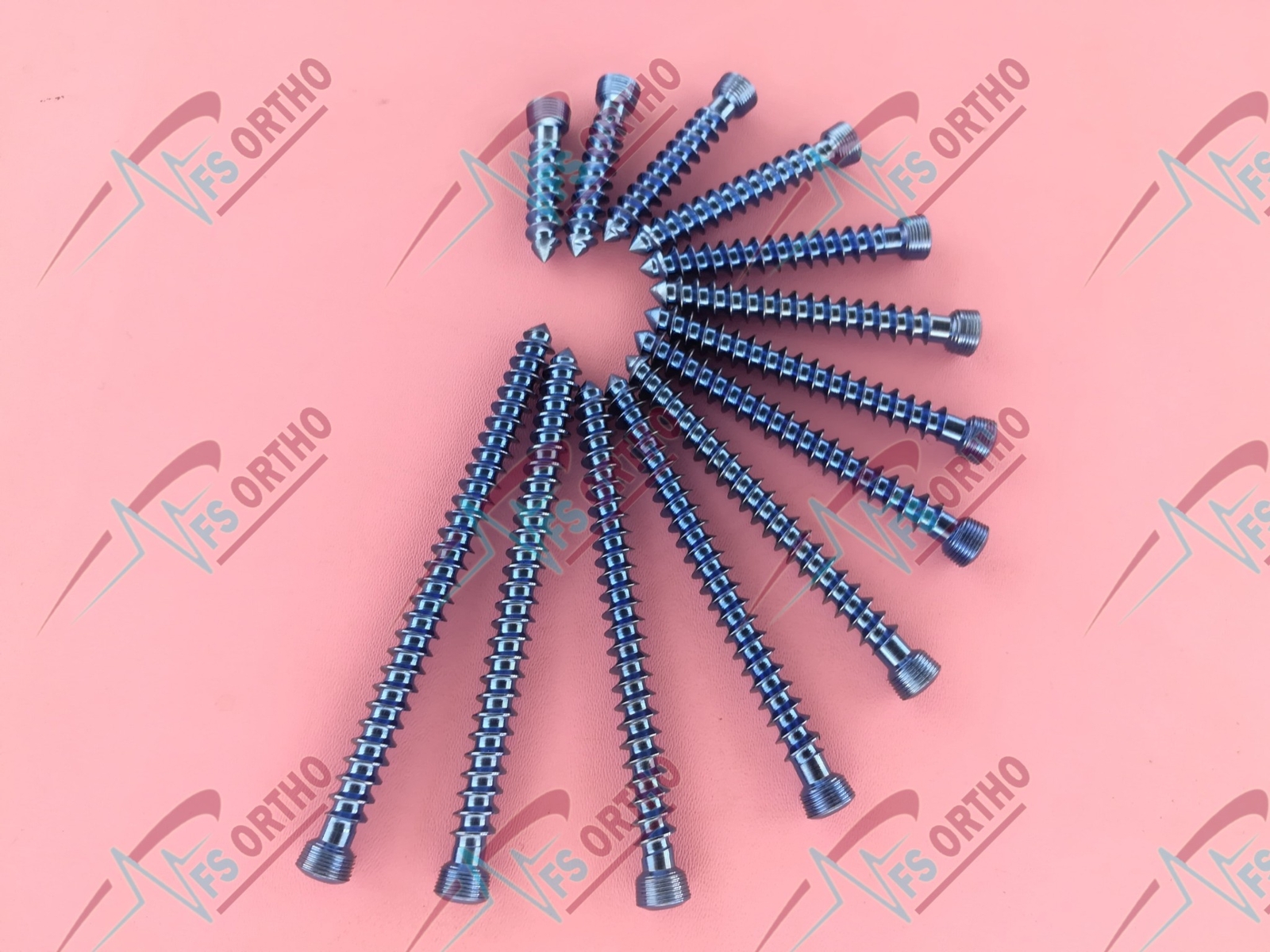 6.5mm Locking Cancellous screws full thread Screws Set of 151 pcs TT