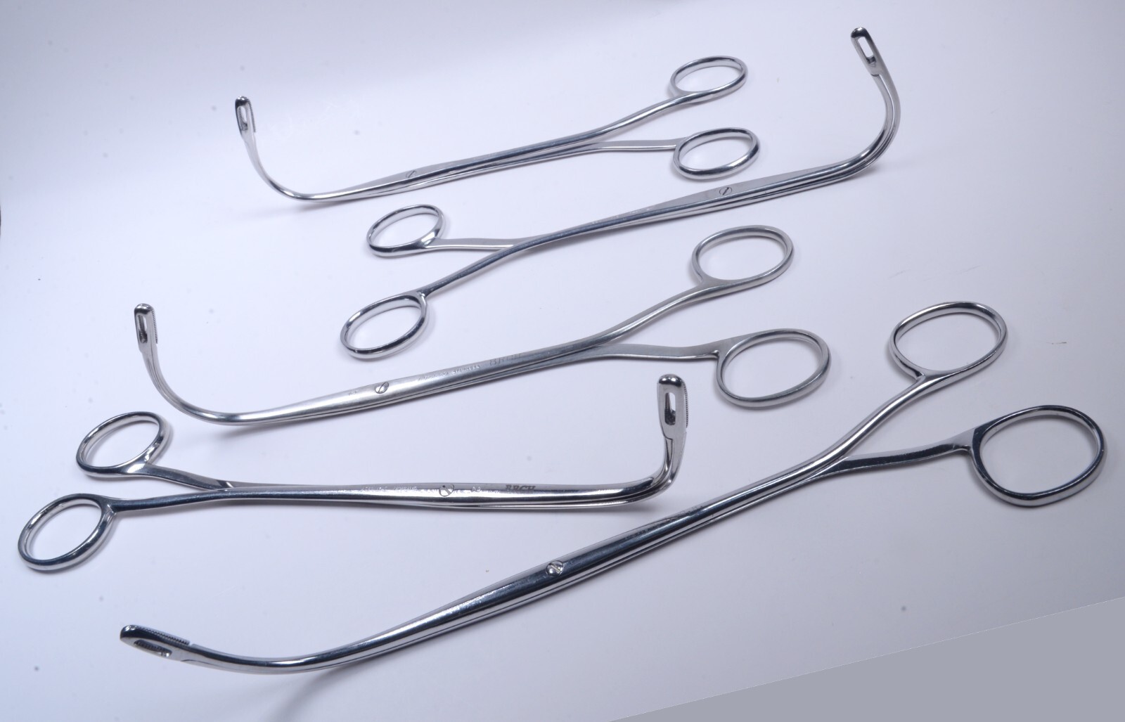 5x RANDALL Kidney Stone Forceps Stainless Steel Surgical Miltex Jarit Lawton