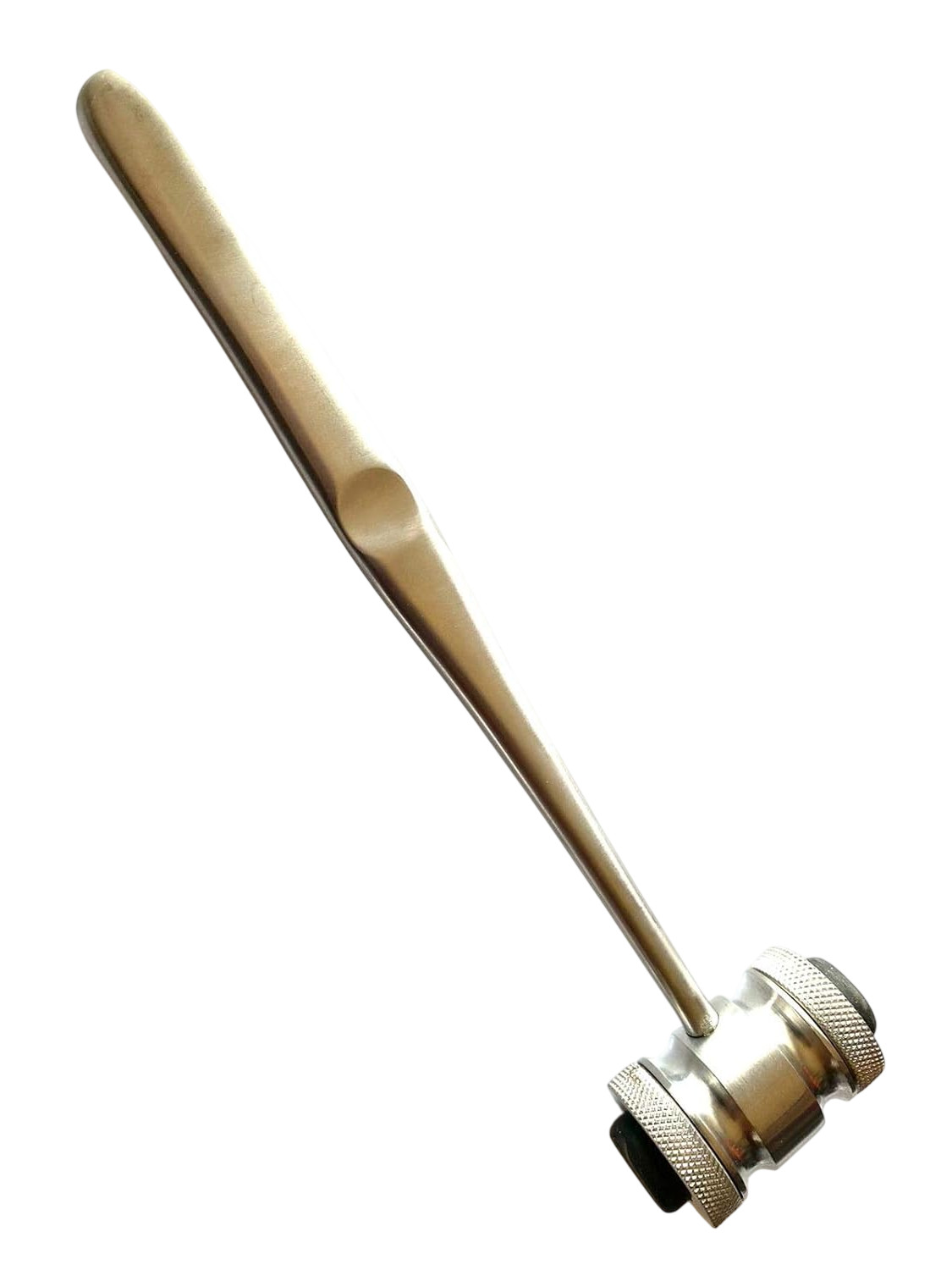 Mead Mallet 7.5″ Head 8oz with 2 Replaceable Nylon Caps Stainless German Grade