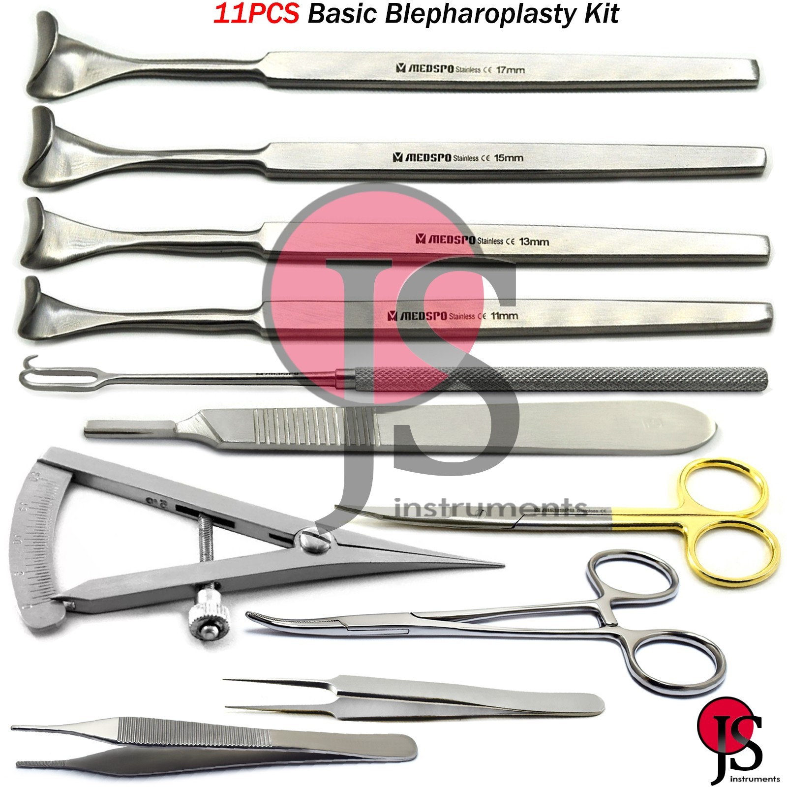Ophthalmic Blepharoplasty Instruments Micro Surgery Eyelid Retractor Surgical