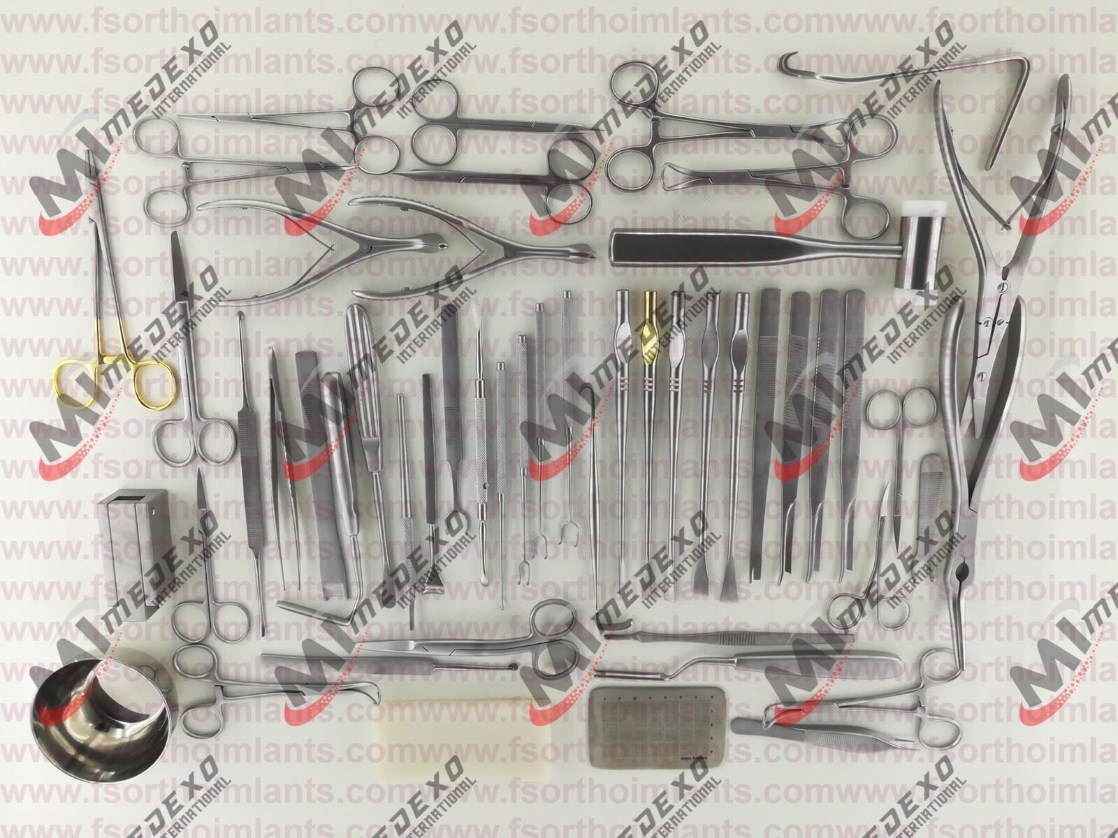 Rhinoplasty Set Of 53 Pieces Nose Surgery Plastic Surgery Instruments