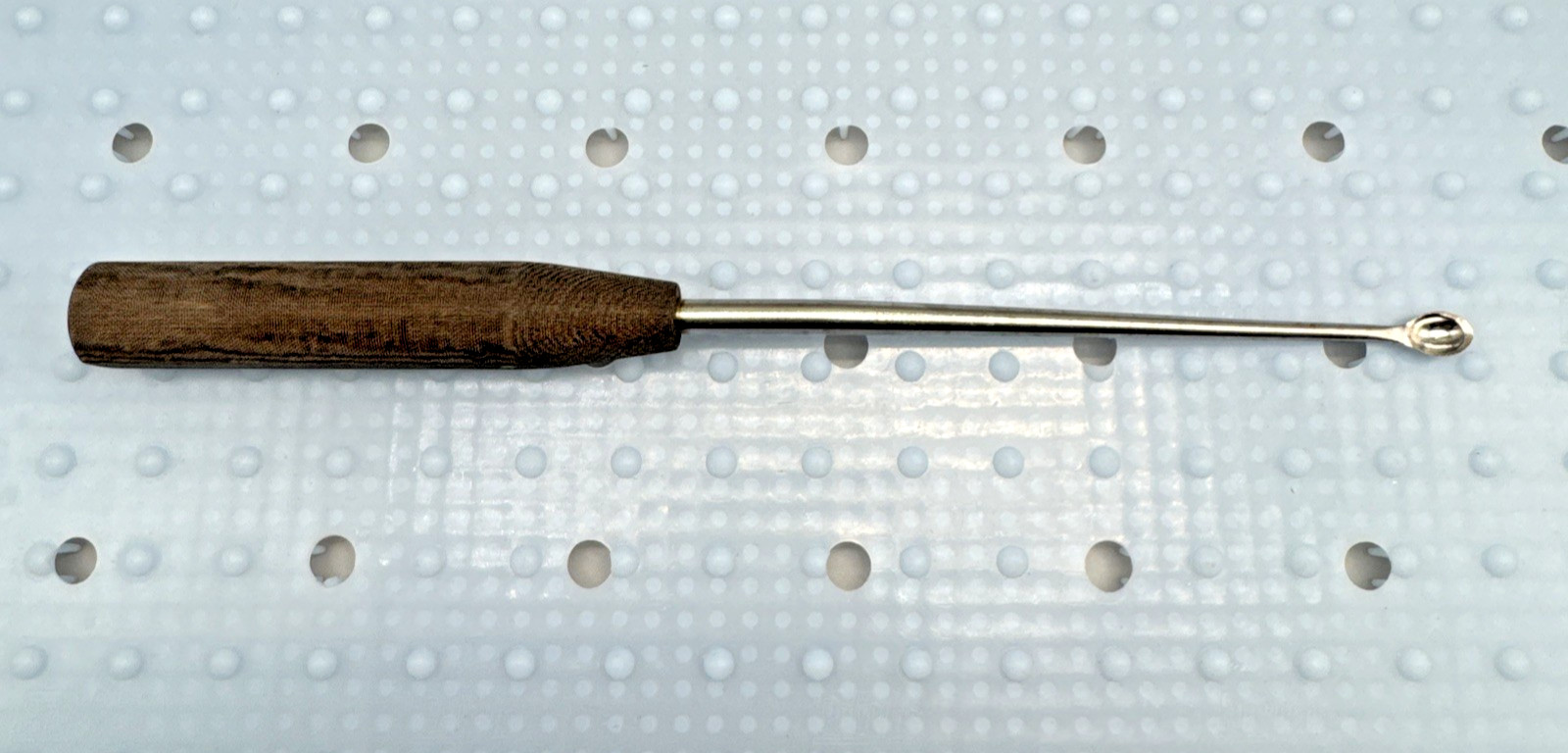 Protek 75.09.32 Closed End Angled Curette 1/4″ x 11″