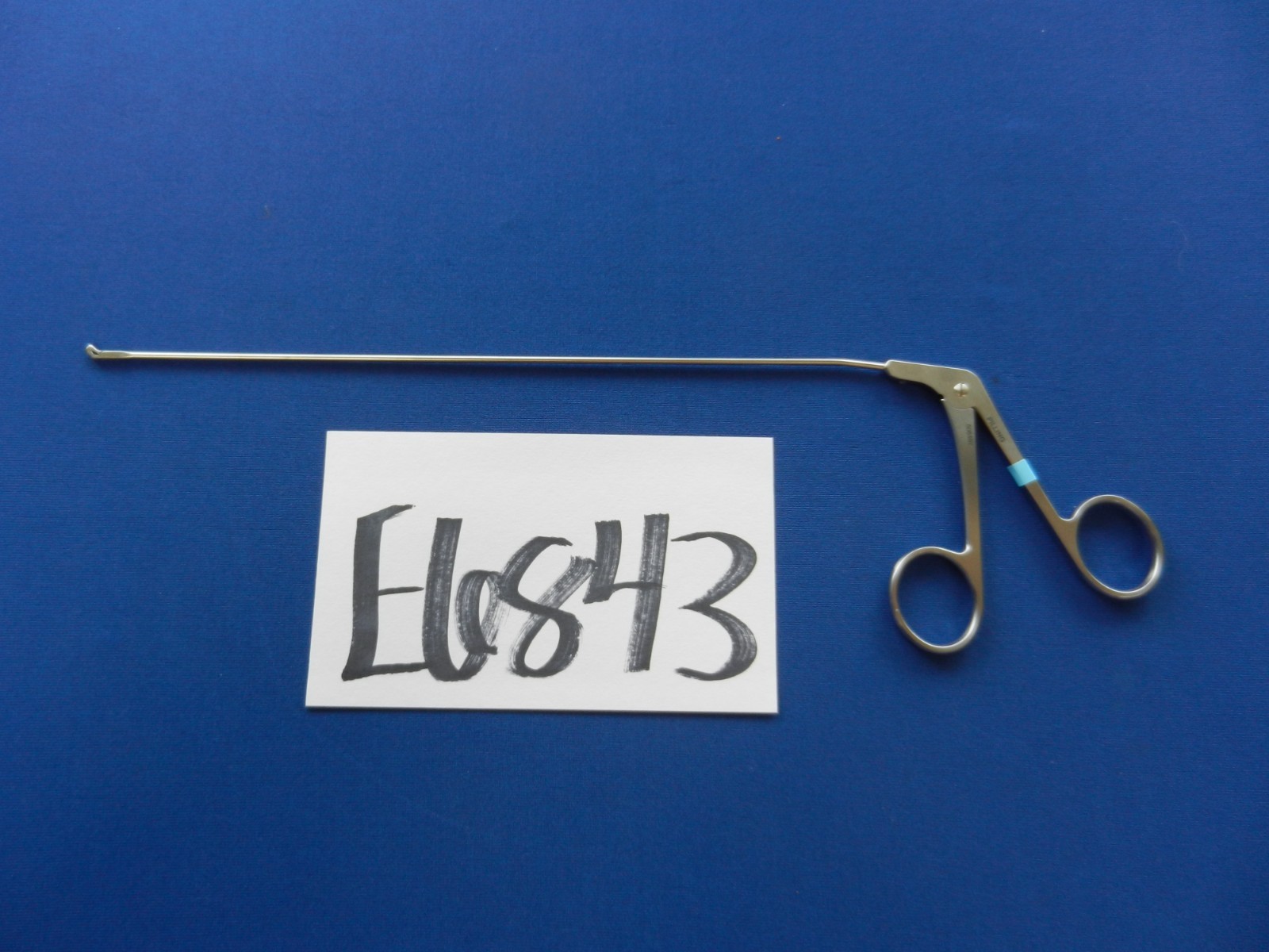 E6843 Pilling 506462 Jako Kleinsasser Up Angled 2.4mm Micro Laryngeal Cup Forcep