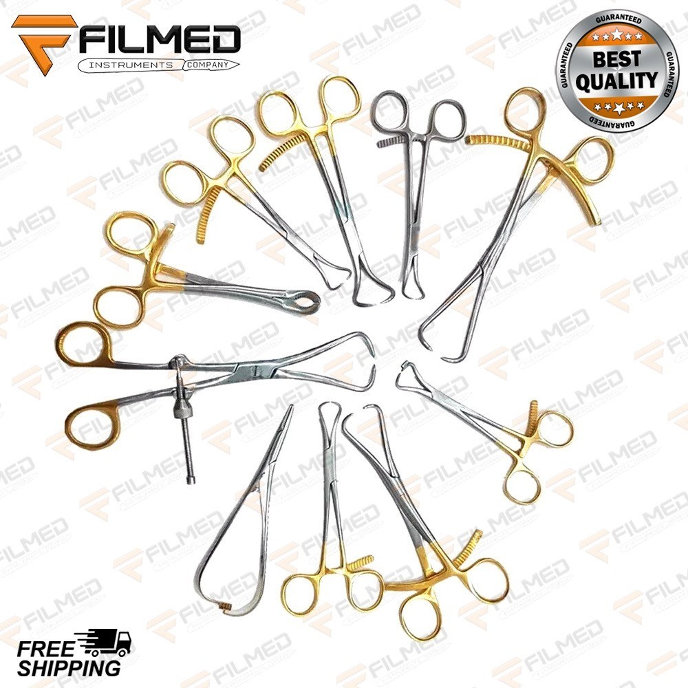 Set of 10 Pieces Orthopedic Surgical Veterinary Instruments Excellent Quality