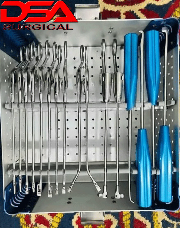 Arthroscopy Forceps Set knee surgery set with sterilization Box