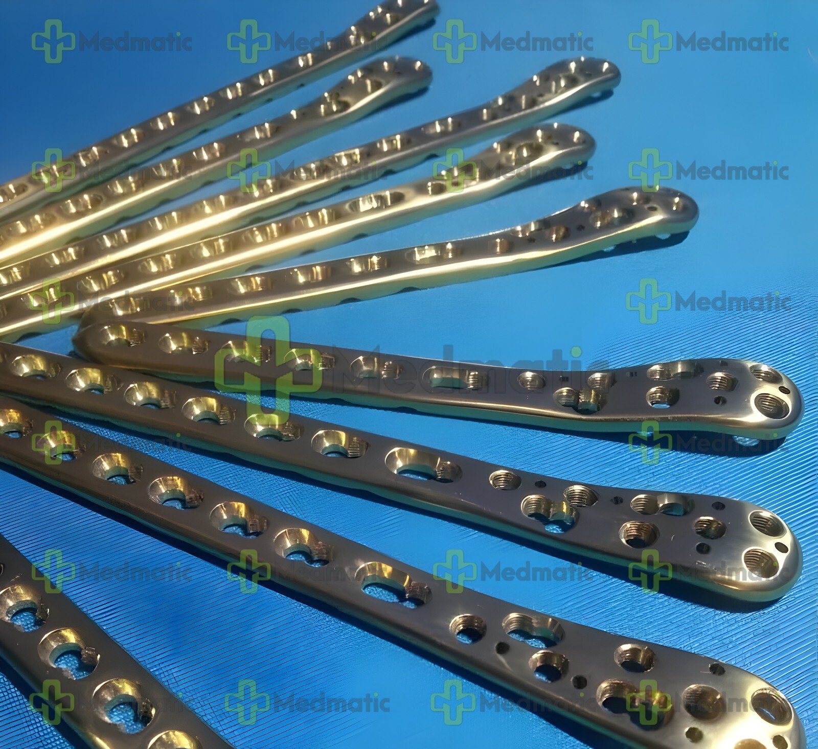 Orthopedic LCP Locking Distal Fibula 6,8,10 & 12 Hole Implant L&R Veterinary Set