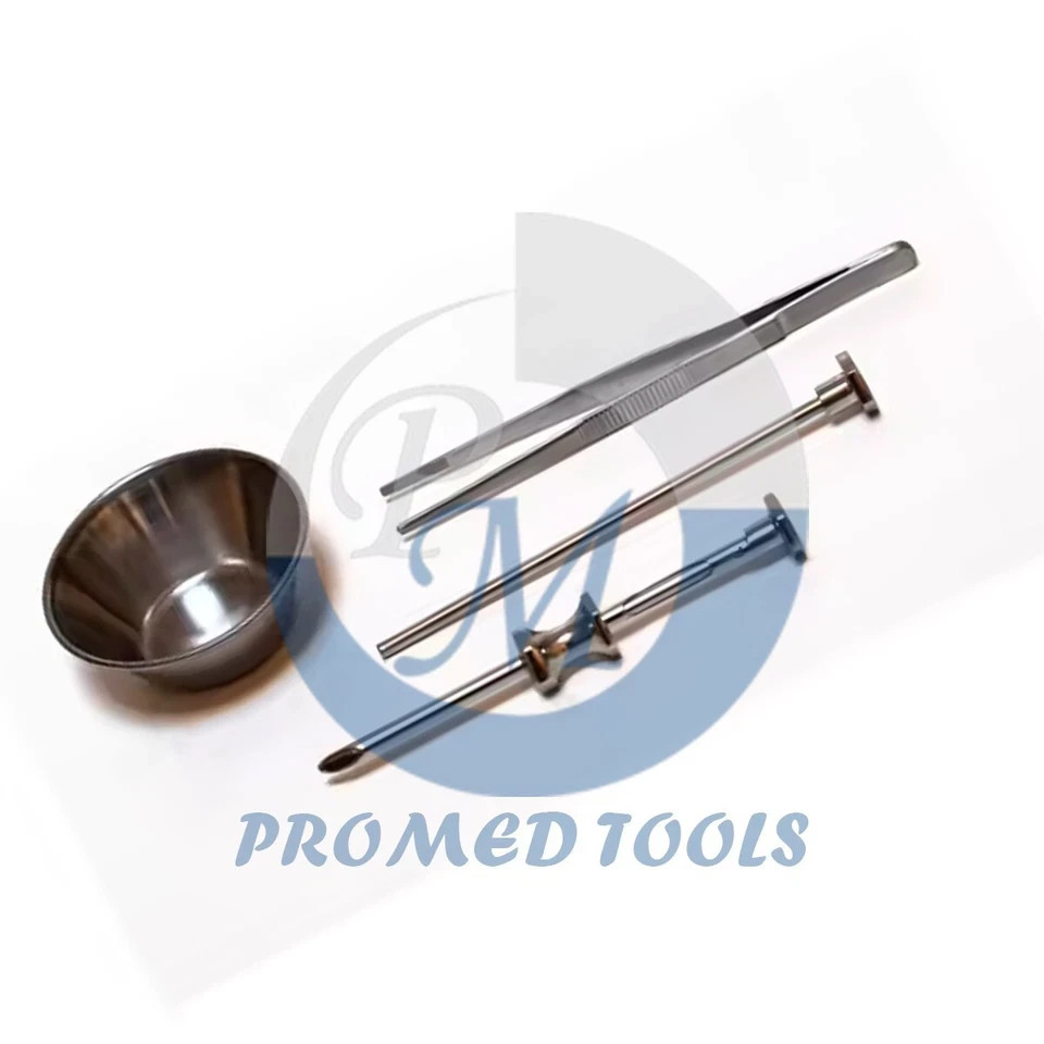 HRT Trocar 3.5 mm Hormone Replacement Pellet Insertion Kit Stainless Steel A+