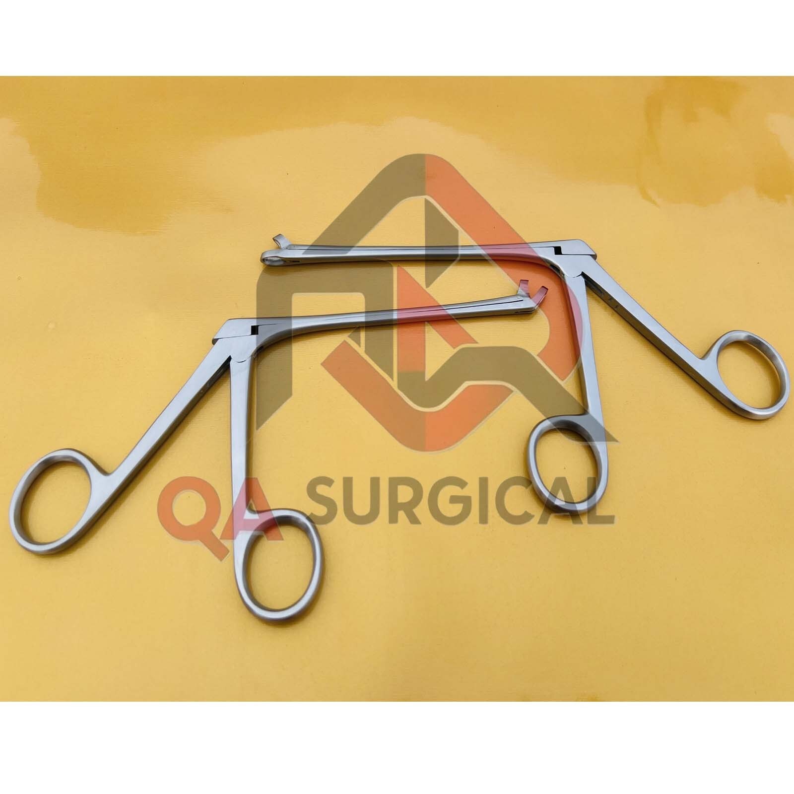 Weil Blakesley Nasal Forceps Set of 2 PCs 13.5 cm X 2.5 mm Through-cut ENT Instr