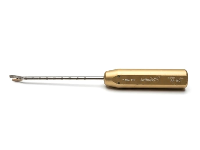 ​Arthrex AR-1801 Osteotome 7mm Tip Graduated – Original Orthopedic Instrument