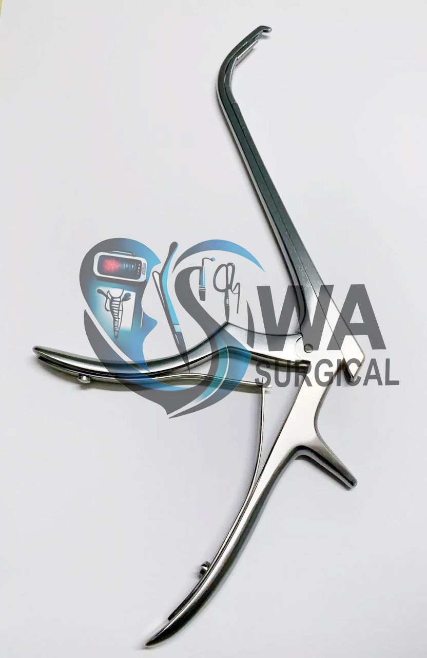 Sinus Frontal Punch With Link Chain Sheath Backward Cutting ENT Endoscopic Nasal