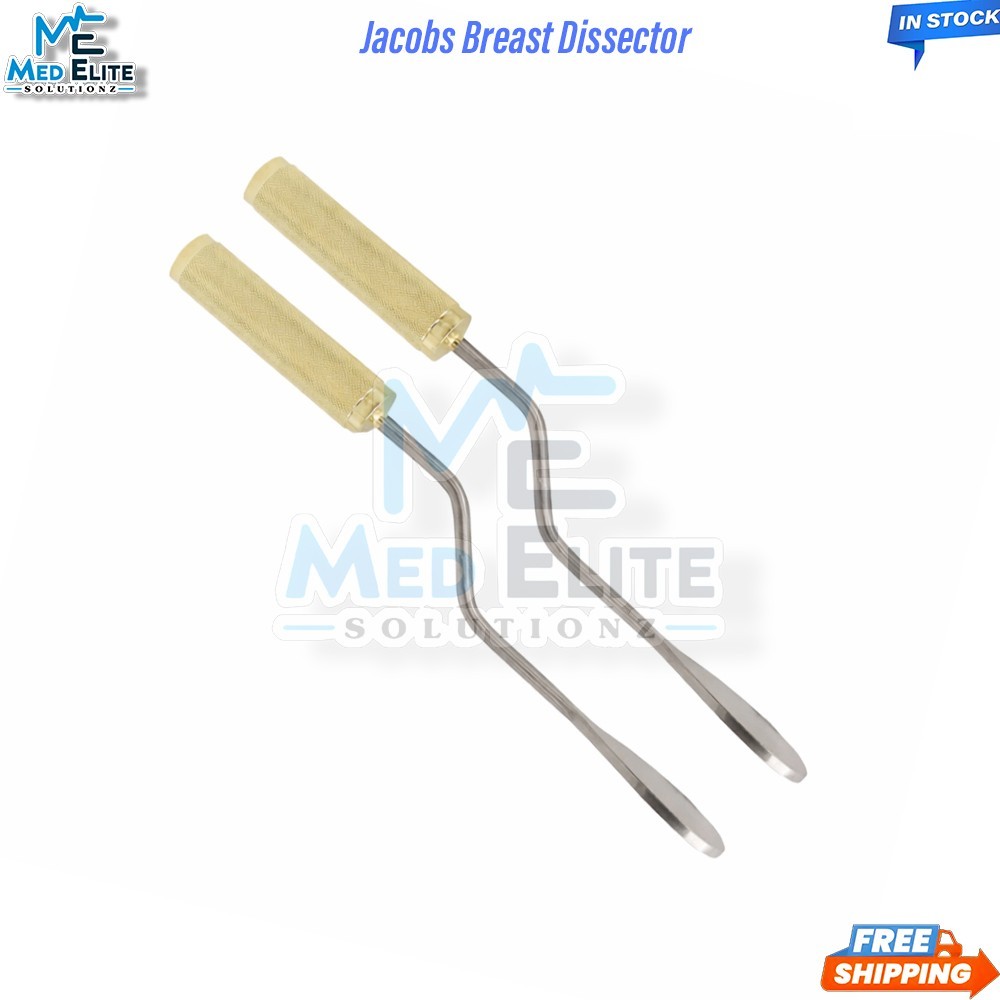 Jacobs Breast Dissector 41 cmAngled Plastic Surgery Dissectors German Grade
