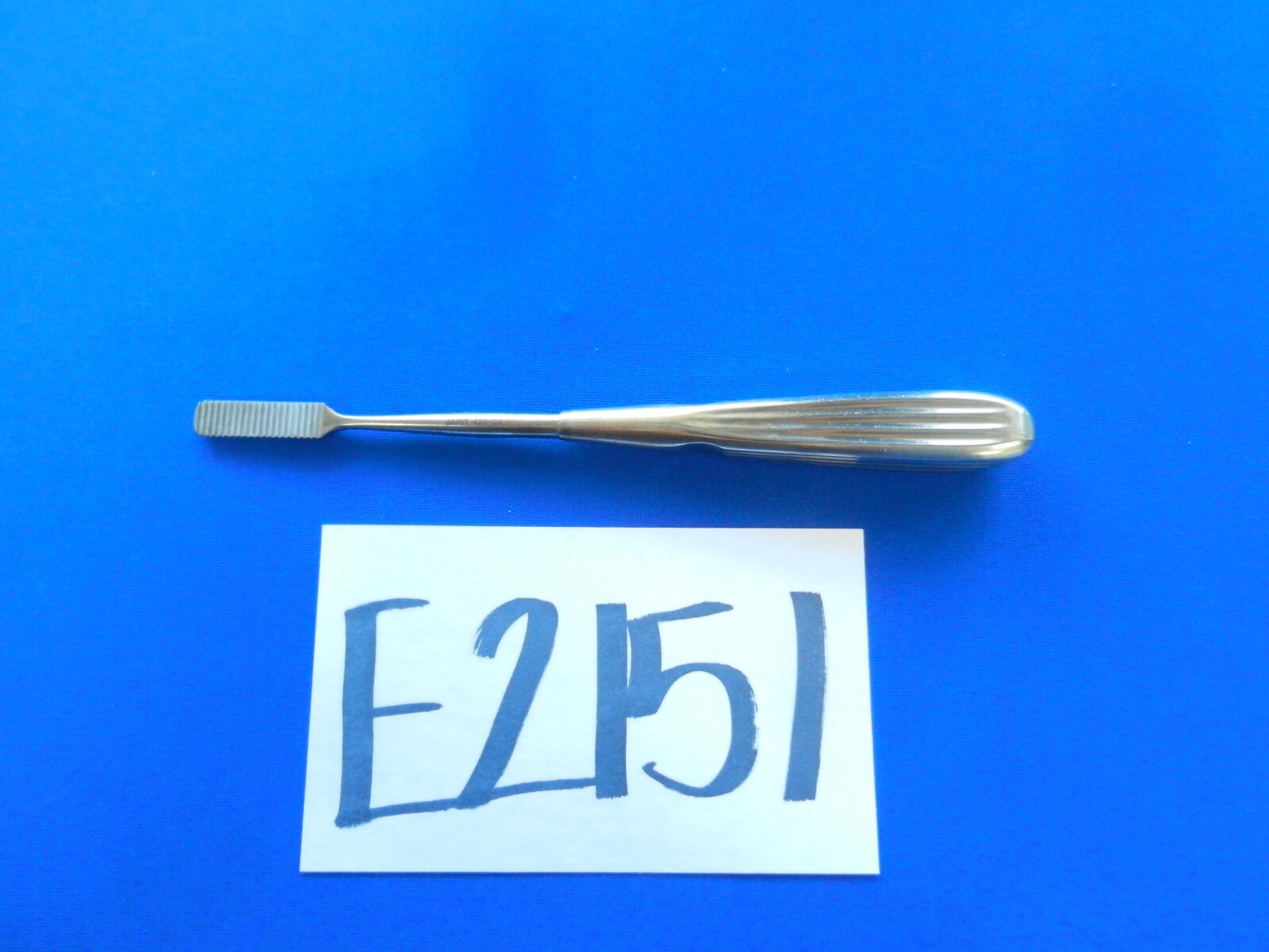 E2151 Jarit 420-138 Parkes Fine Concave Teeth Down Stroke Rasp 8″ Length