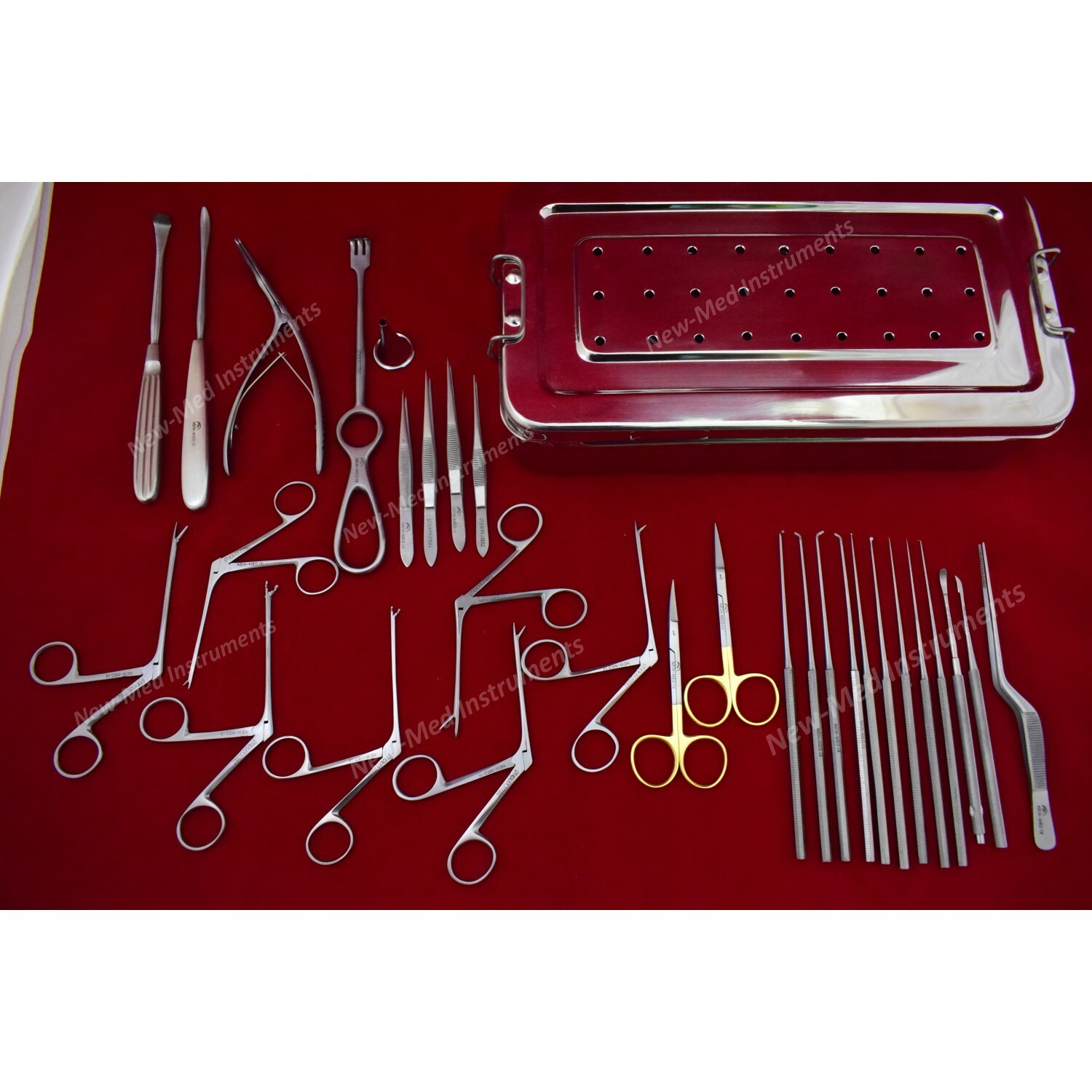 Tympanoplasty Instruments Set, Micro Ear Surgery ENT Instruments