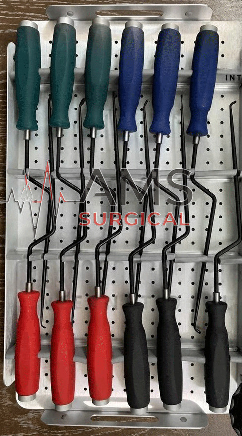 MIS Spine Posterior Lumbar Minimally Orthopedic Instruments 12Pcs Set with tray