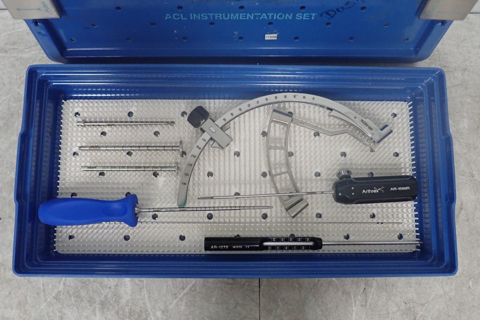 Arthrex ACL Instrument Set w/ 9 Instruments & Case