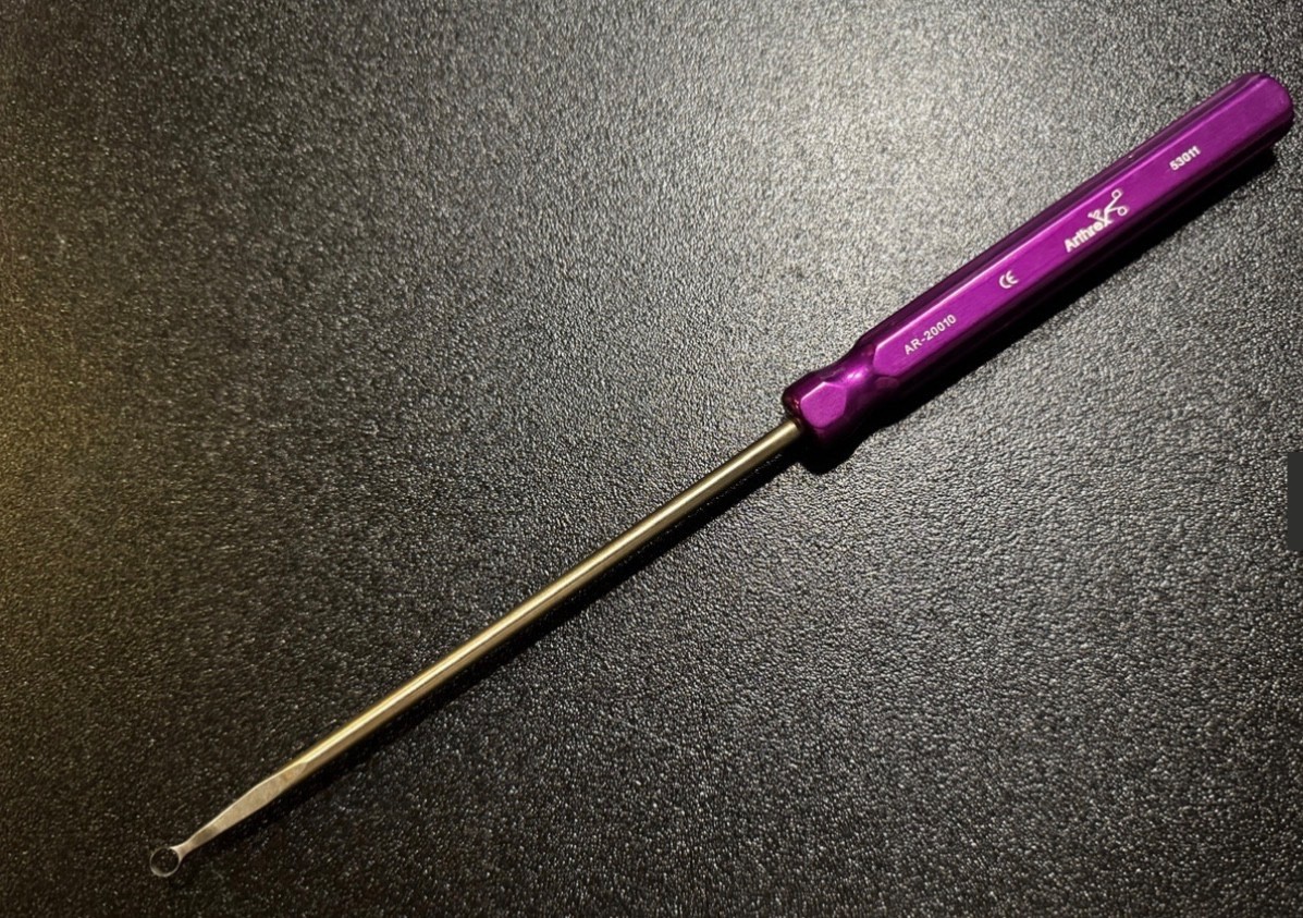 Arthrex AR-20010 Ring Curette One Side Cut 5.4mm Orthopedic Arthroscopy Tool