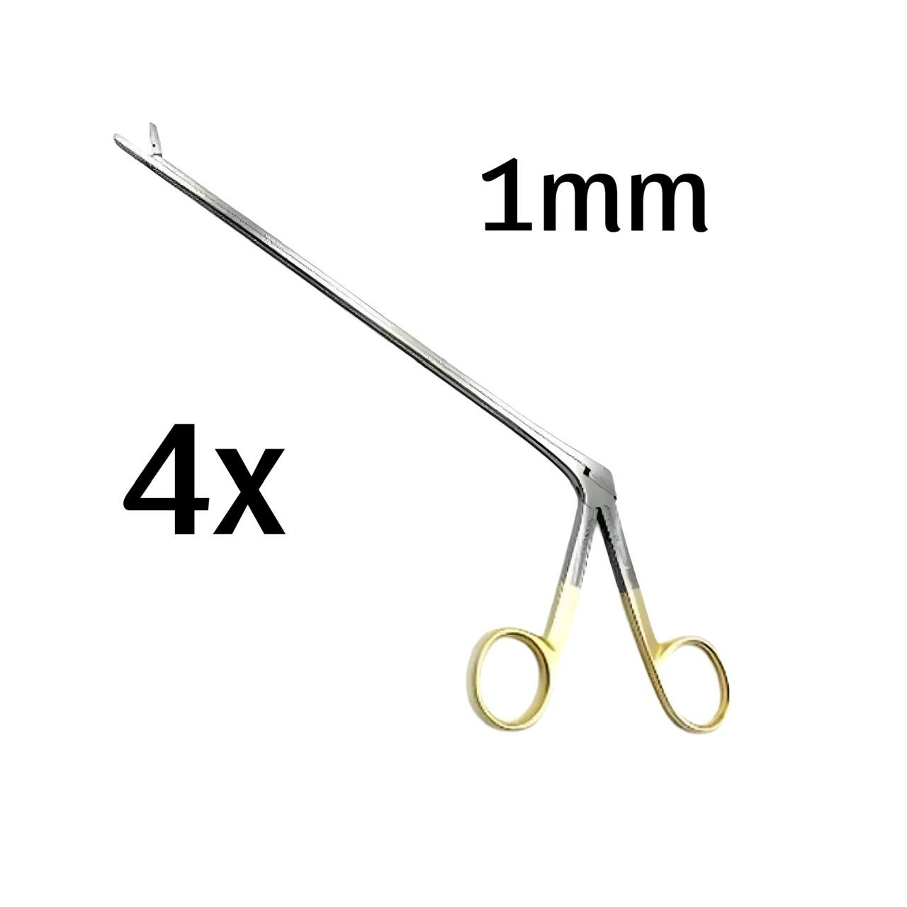 laminectomy intervertebral disc rongeur straight 1mm x 22cm 4 Pcs