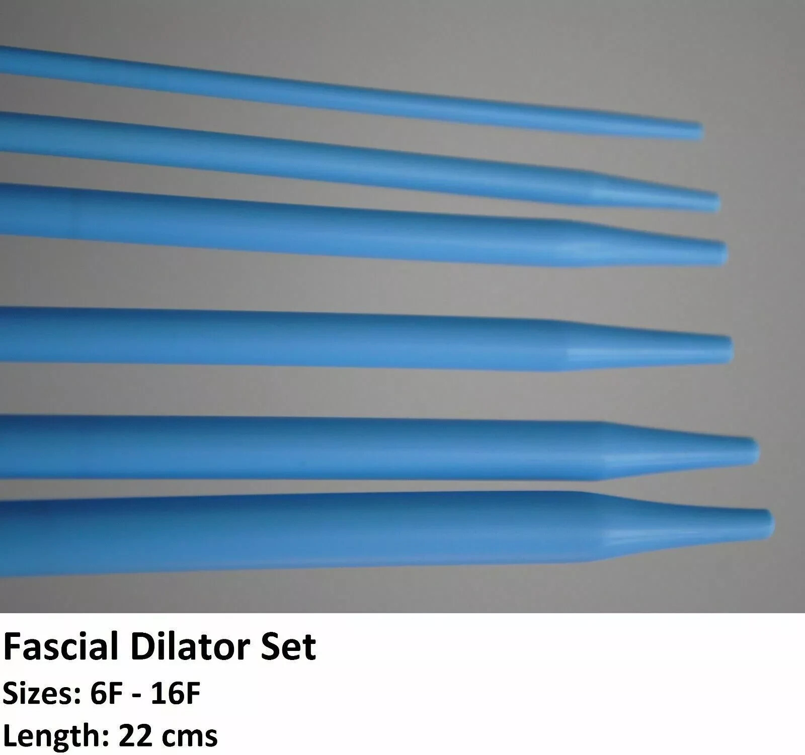 Urology Fascial Dilator Set 8Fr to 16F