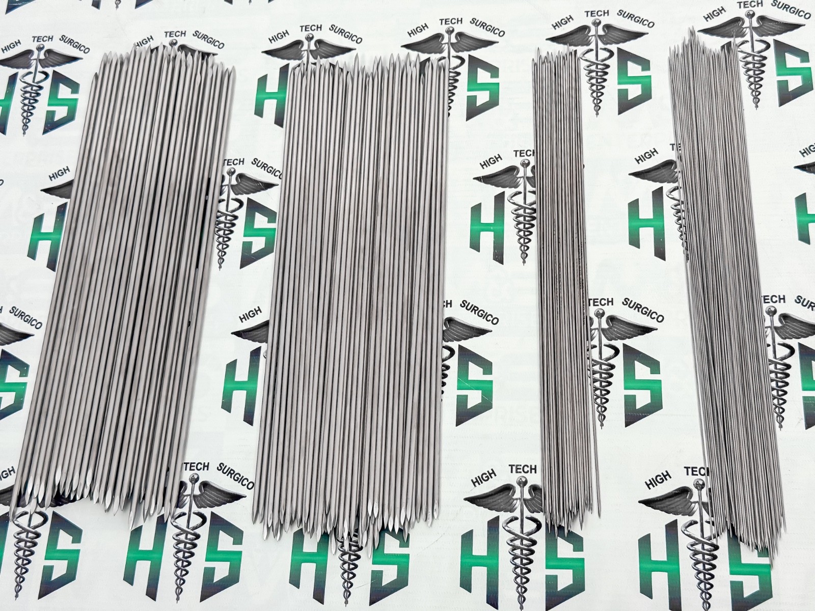 Kirschner Wires Double Ended 400 PCS Set Stainless Steel 316L K-Wires 1.0–3.0mm