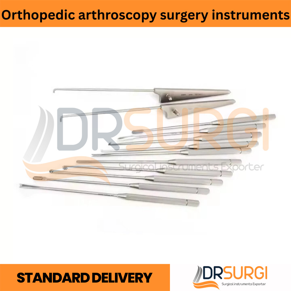 Orthopedic arthroscopy surgery instruments cutting knife/bone file/curette