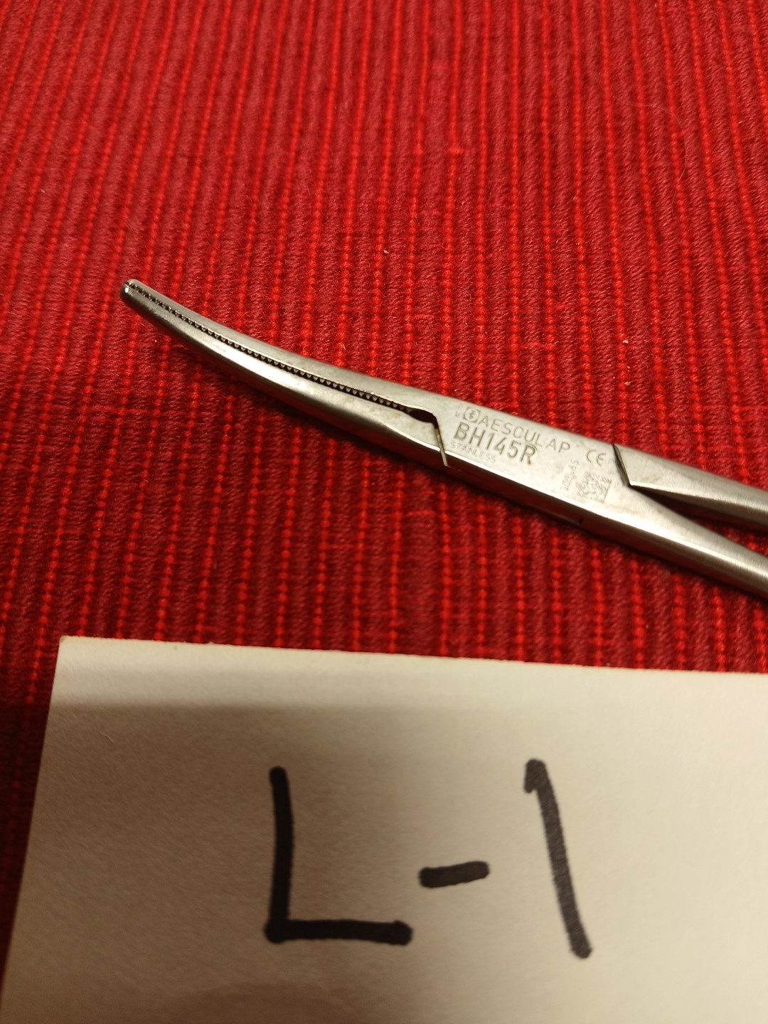 Aesculap REF BH145R, Crile Forceps Curved, 140mm