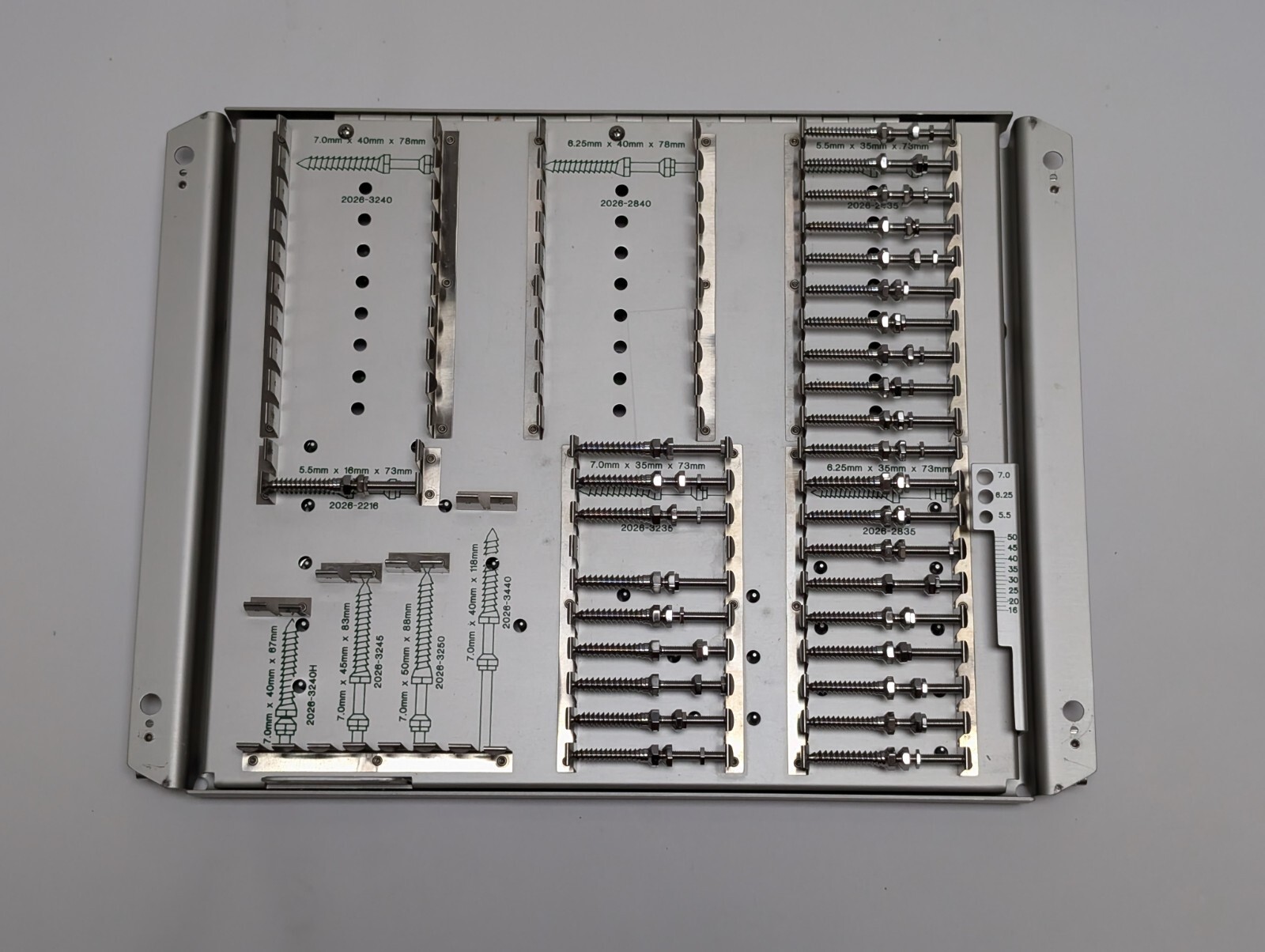 ACROMED 2025-990 VSP Implant Set (USED).