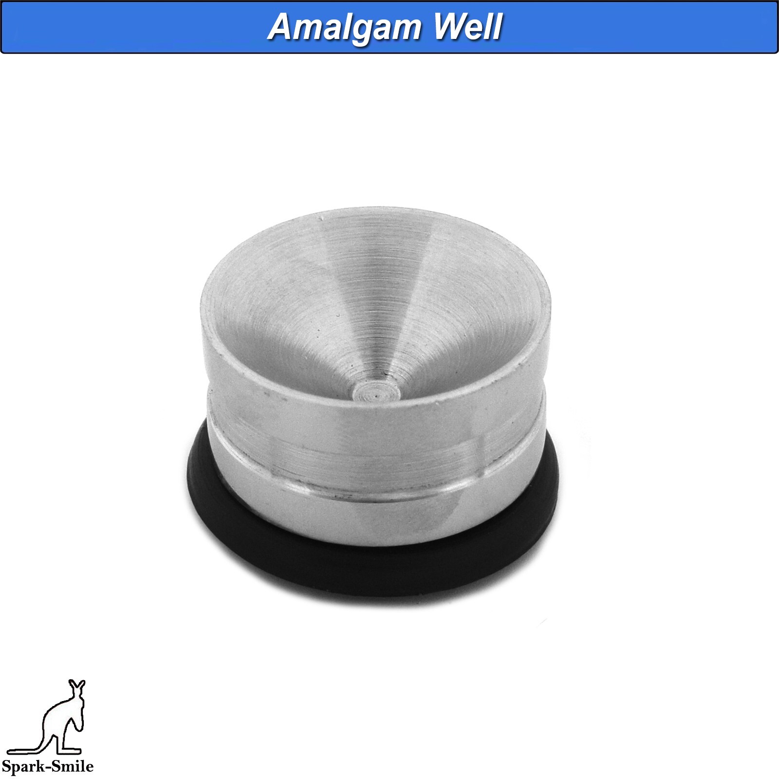 Dental Amalgam Well Carrier Non Slip Filling Mixing Pot Restorative Instruments