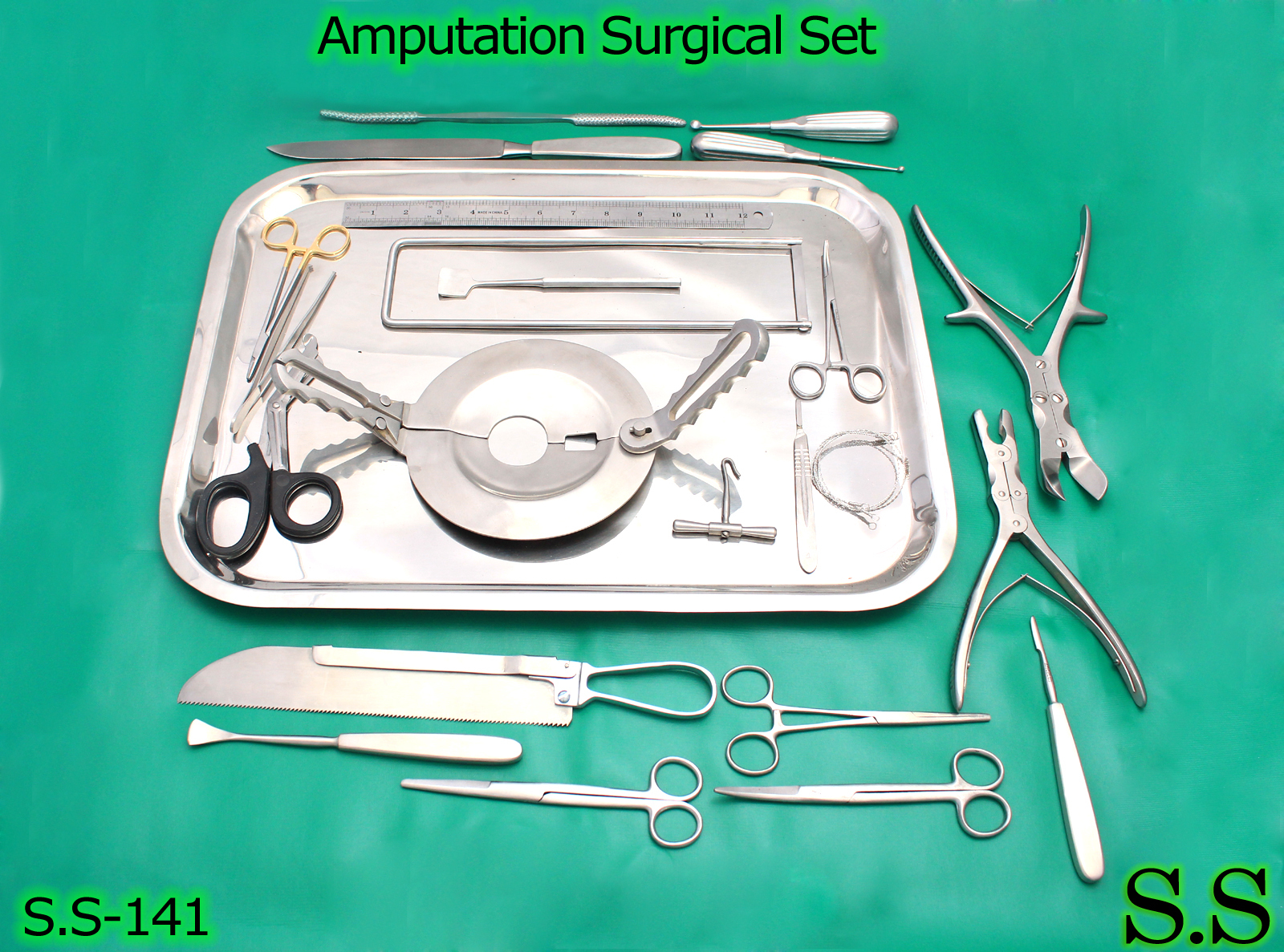 Amputation Surgical Instruments Set, S.S-141