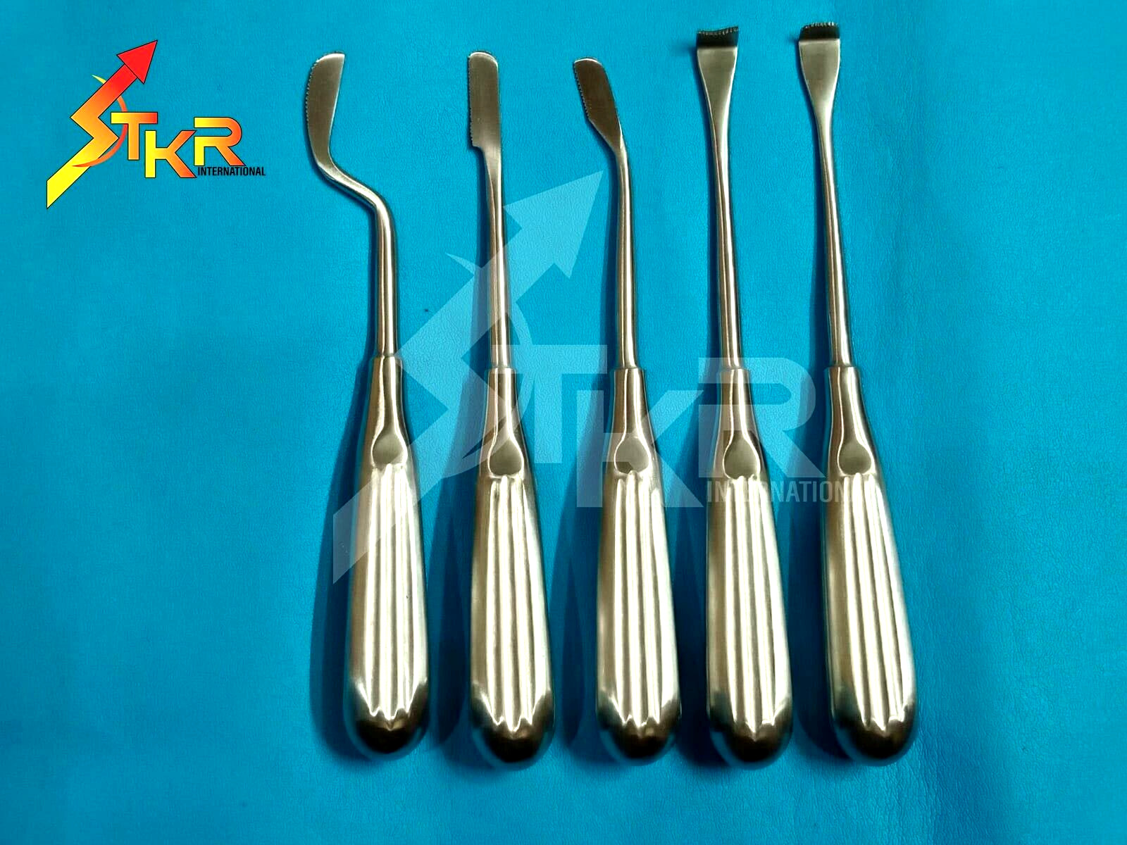 Tastan Cakir Micro Nasal Saw, Set 5 Pcs Rhinoplasty Saw Instruments