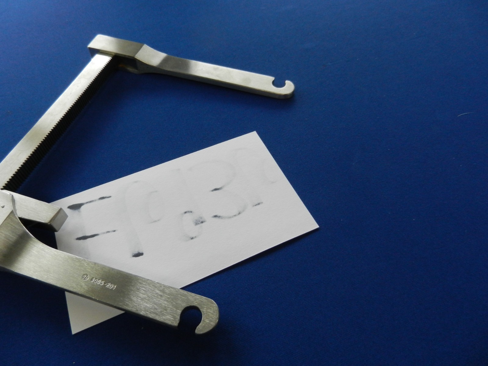 E6936 Zimmer 3065-201 Downing Orthopedic Retractor