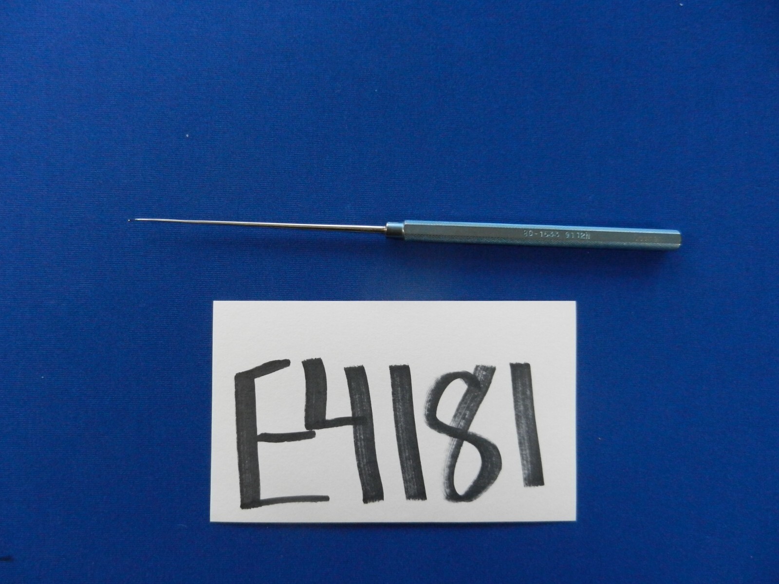 E4181 Codman 80-1533 Neuro Hook 3.0mm Blunt Tip