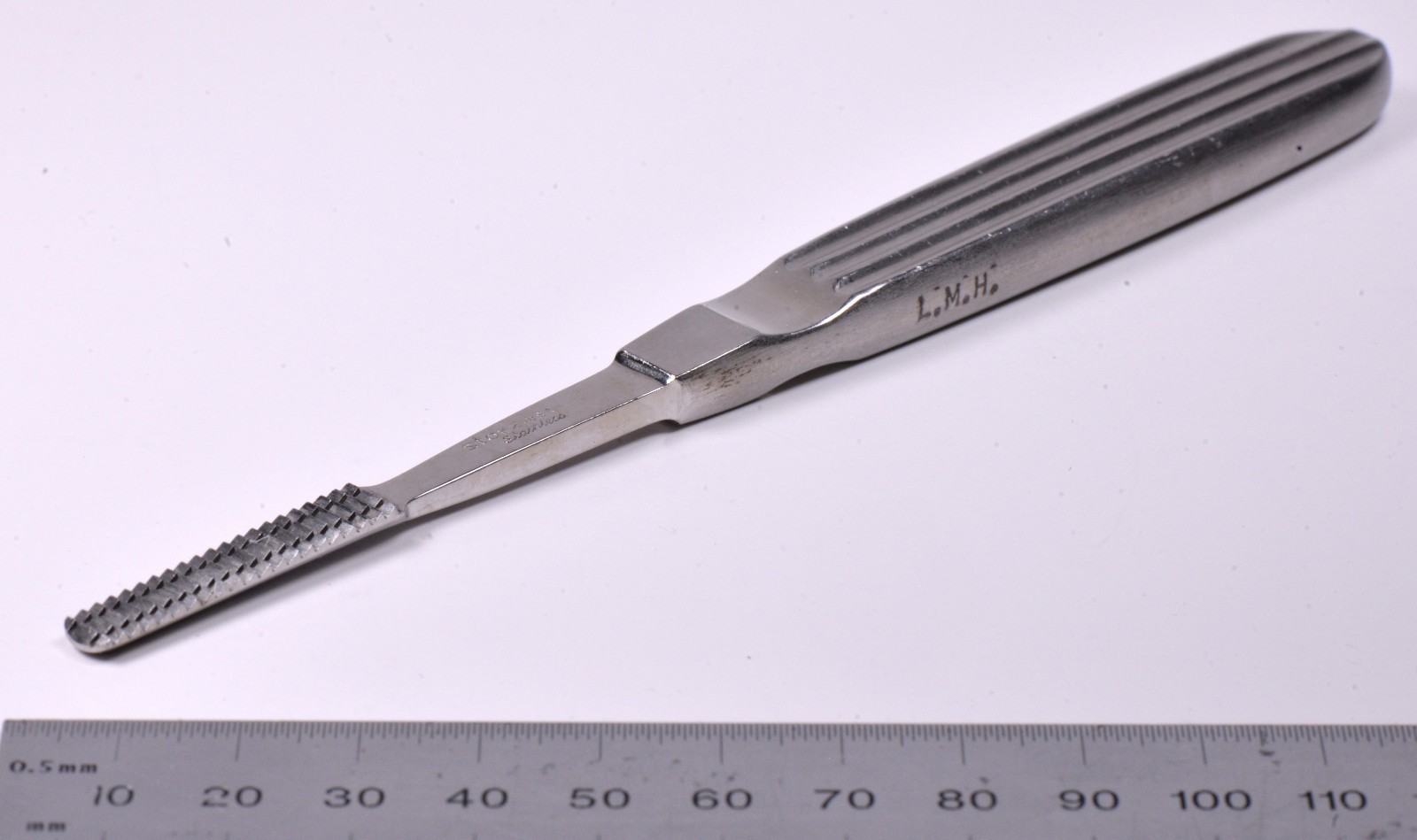 Storz #N4524 Maltz Rasp 6½” Cuts on Down Stroke Surgical Stainless ENT USA