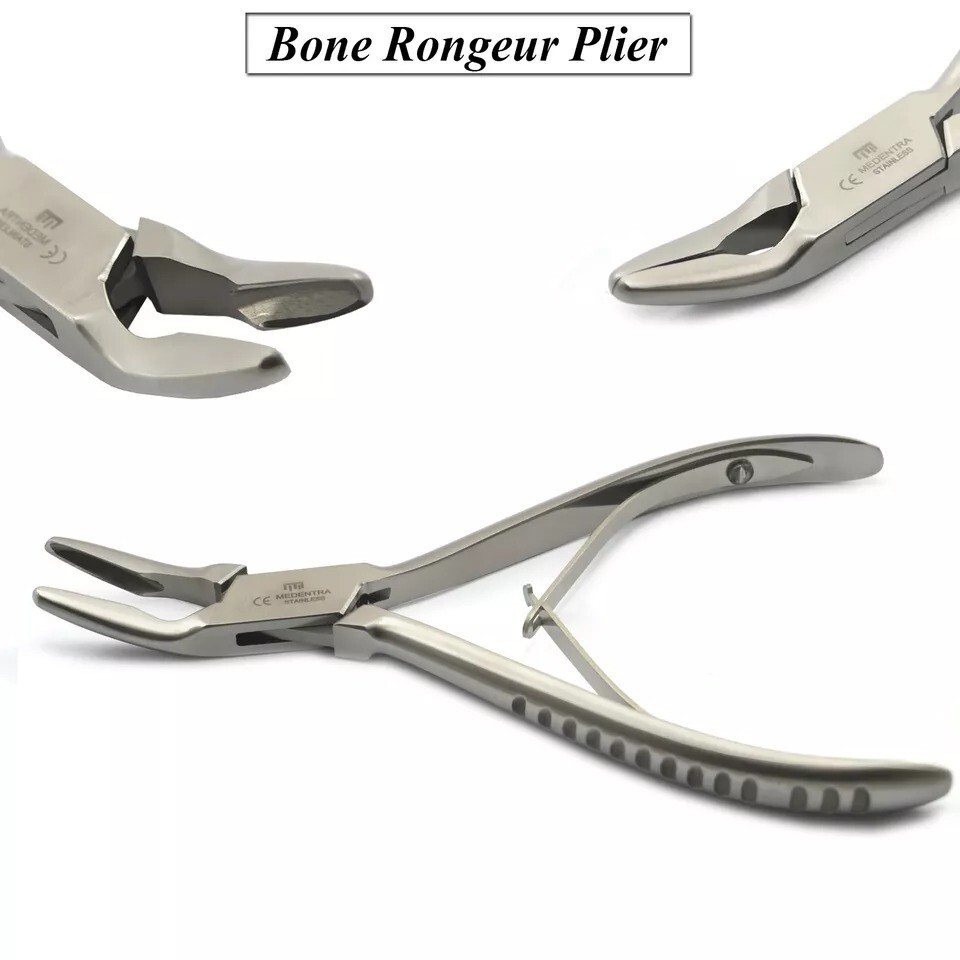 Friedman Bone Rongeurs Forceps Surgical Pliers Oral Surgery Trim Tissue Removal