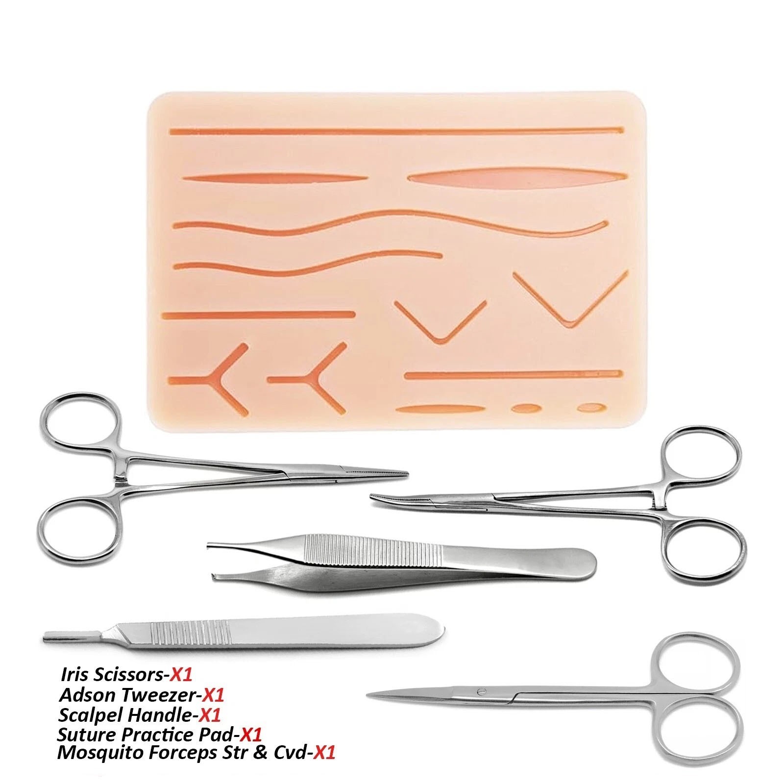 Suture Practice Kit For Medical & Vet Students Suture Training Kit