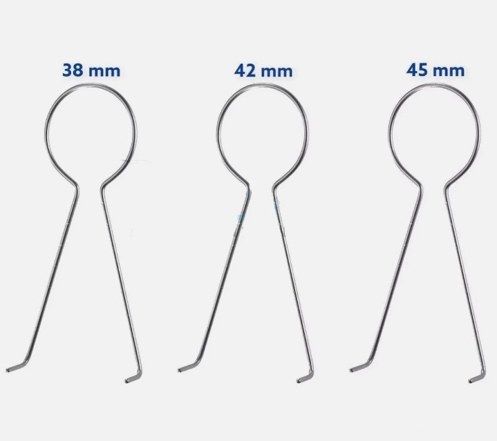 Premium set of 3 McKissock Keyhole Breast Reduction Markers, 38 mm, 42 mm, 45 mm