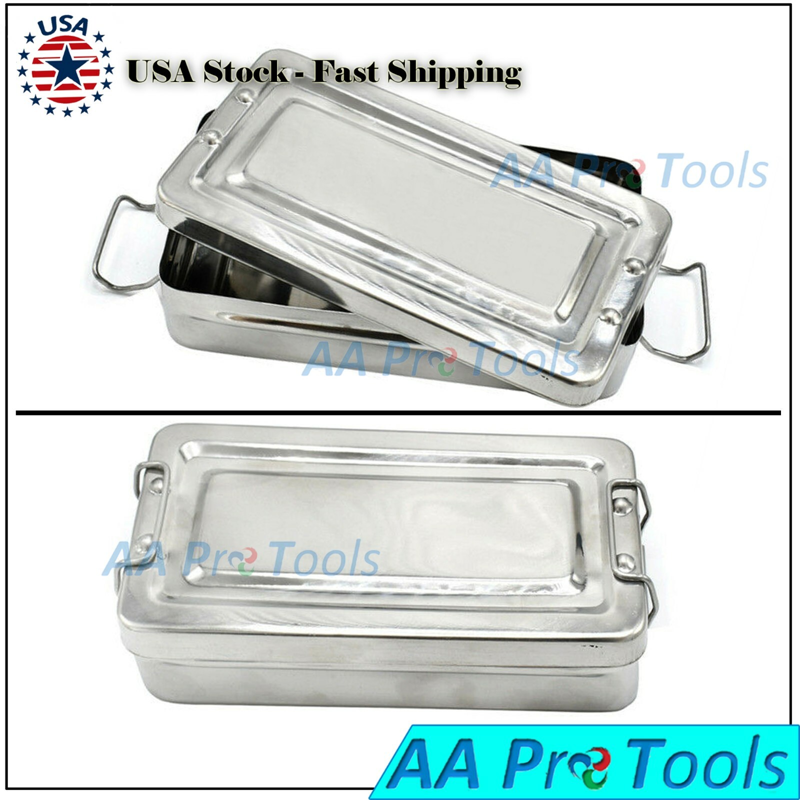 Instruments Sterilization Box 8″x4″x2″ Surgical Sterilizing Box DS-1292