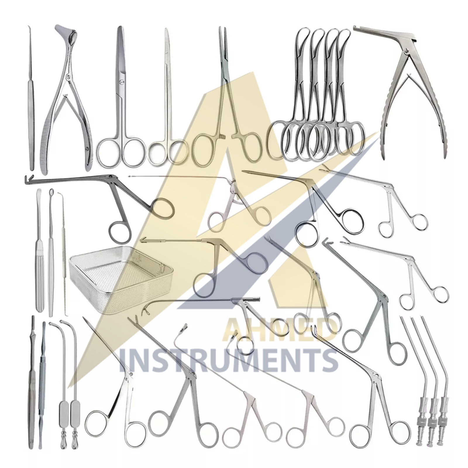Fess Instruments Set Endoscopic Sinus Surgery ENT Instrument Set A+ German Steel