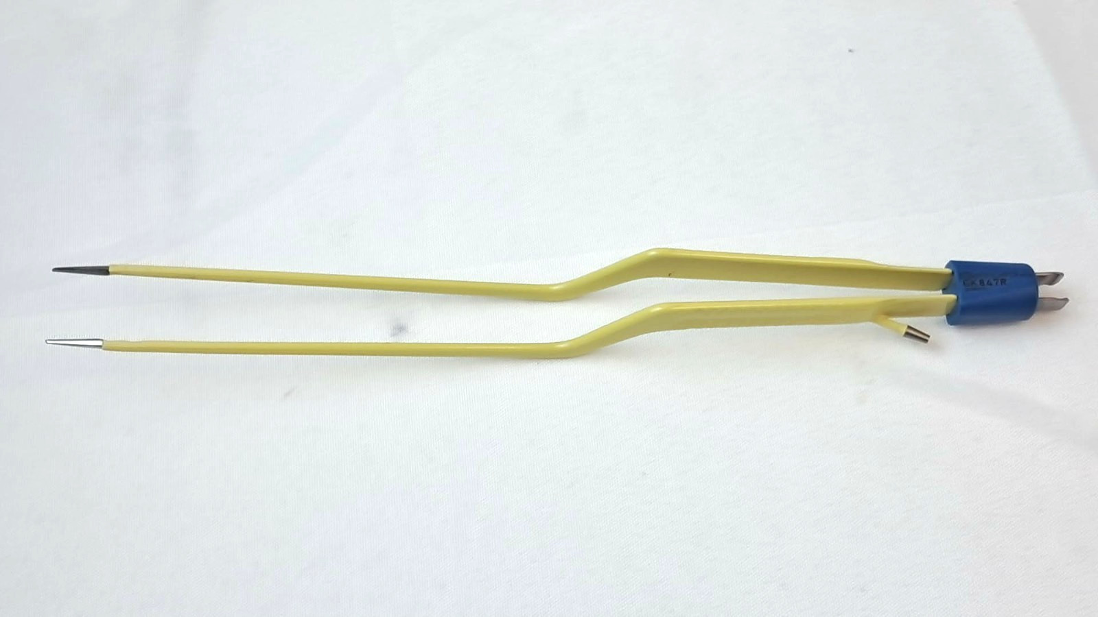 Aesculap GK847R Yasargil Bipolar Forceps 0.7 x 115mm w/ Irrigation Channel