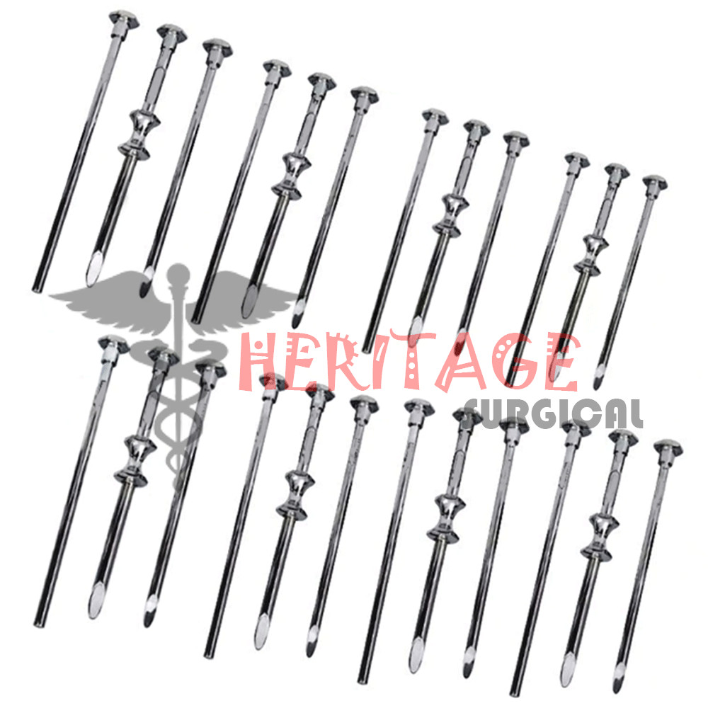 HRT Trocar 3.5,mm and 4.5mm Hormone Replacement Pellet insertion trocars 8 Sets