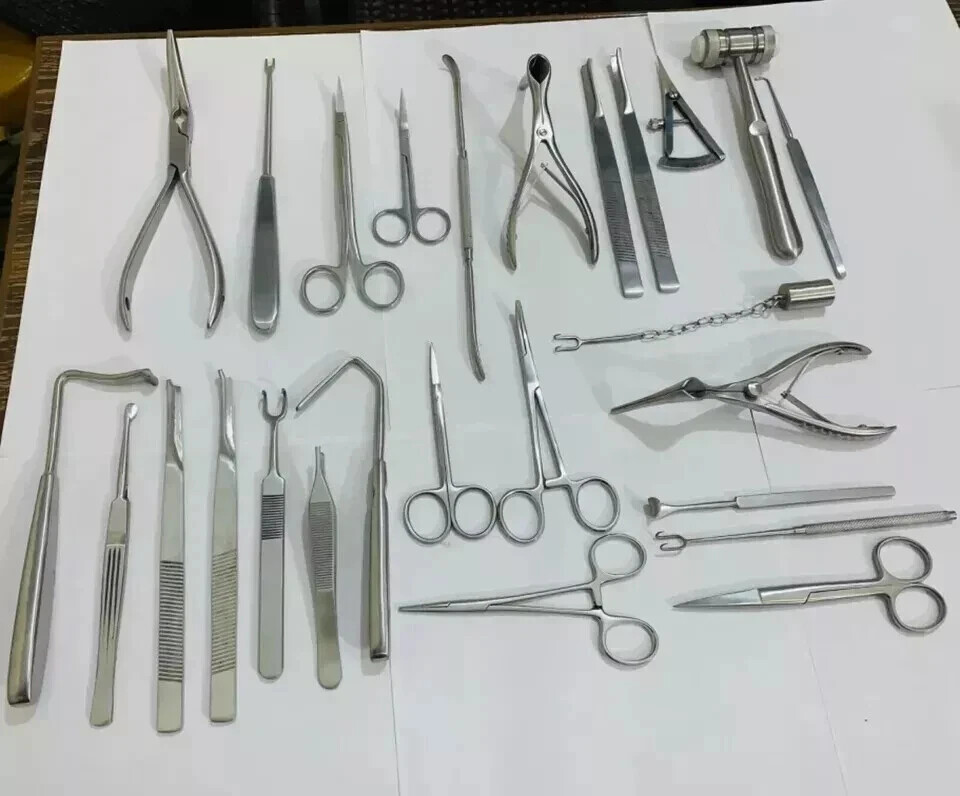 Rhinoplasty instruments set of 25 pcs/nose surgery instruments