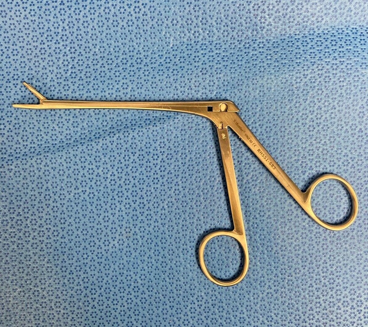 V. Mueller RH551-683 Weil-Blakesley Forcep Straight Size 2 Fenestrated Jaw ENT