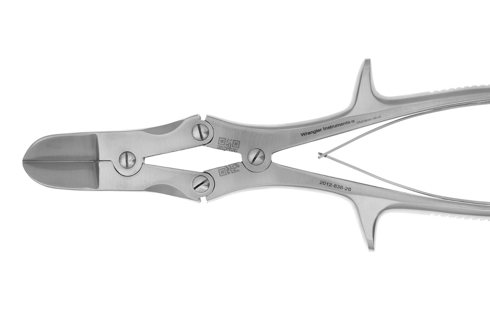 Stille-Liston Rongeur Triple-Forged 10 1/2 inch Curved Double Action