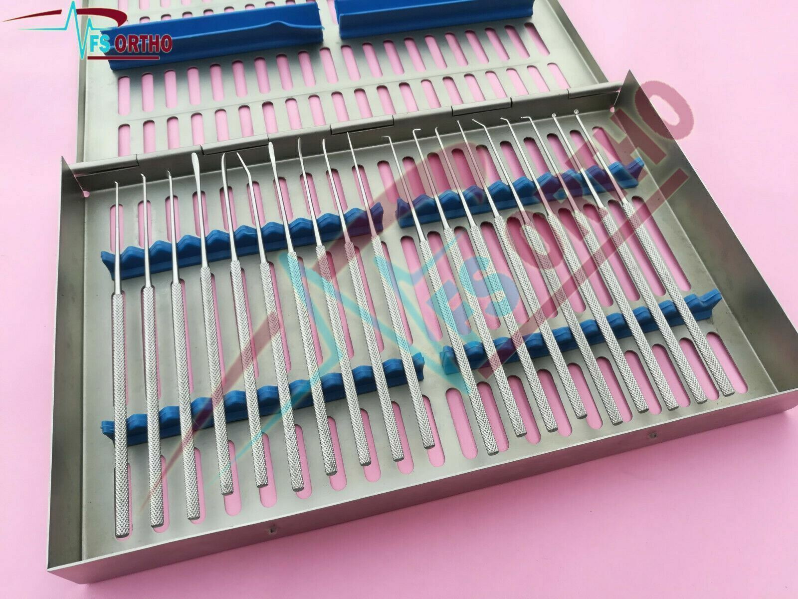 Rhoton micro dissector expanded 20 pcs set Surgical instruments
